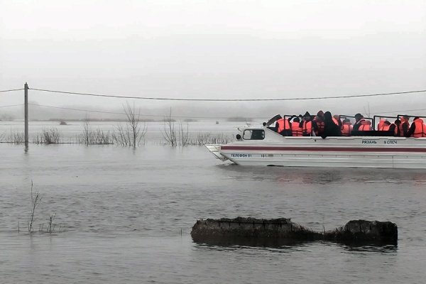 Уровень воды в Оке в черте Рязани продолжает снижаться